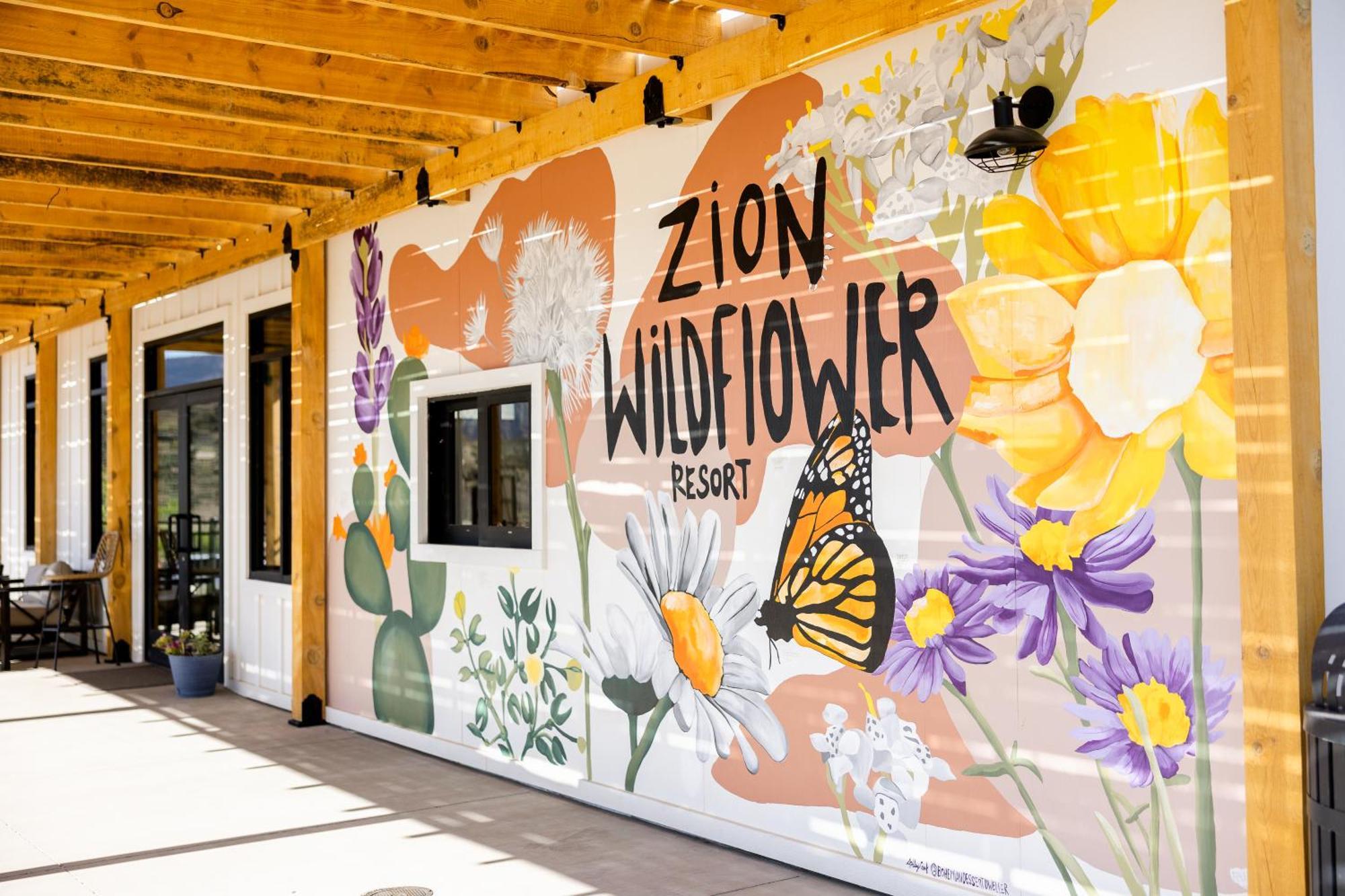 Zion Wildflower Hotell Virgin Eksteriør bilde